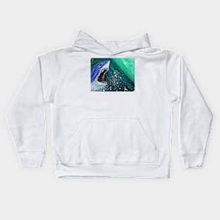 Great White Gauntlet Kids Hoodie